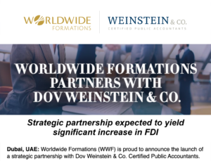 Worldwide Formations partners with Dov Weinstein & Co.